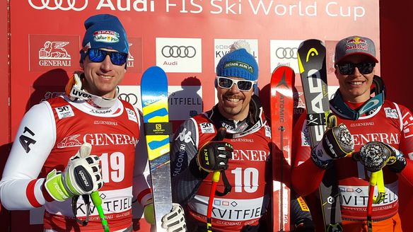 First Super-G win for Peter Fill at Kvitfjell