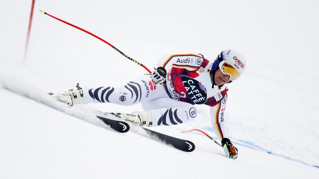 VAL GARDENA, ITALY - DECEMBER 15: Josef Ferstl of Germany competes during the Audi FIS Alpine Ski World Cup Men's Super G on December 15, 2017 in Val Gardena, Italy. (Photo by Alexis Boichard/Agence Zoom)