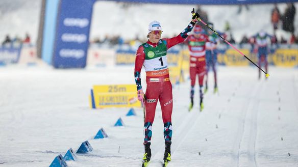 'I’m back!' says Klaebo as Ribom wins again in Östersund