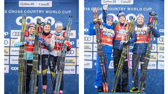 Nilsson & Klæbo grab Sprint Overall crystal globe