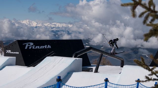 Quinn Wolferman (USA) in action at last year's World Cup event in Seiser Alm