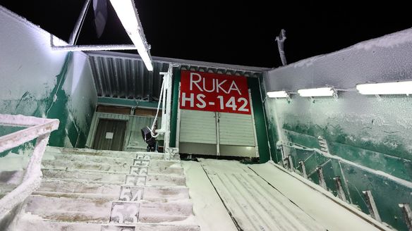 Wind prevents second competition in Ruka