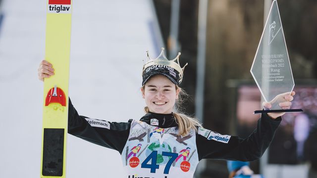 Alpenkrone Siegerin Nika Kriznar (SLO)