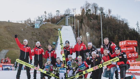 Home win for Austrian in team Event