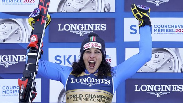 Huge drama as Brignone grabs first World gold while Shiffrin falters at finale