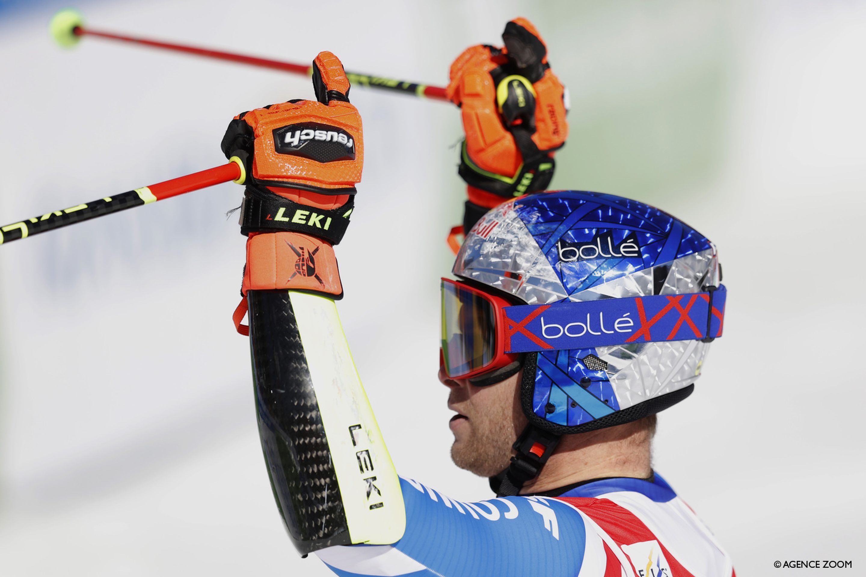 Alexis Pinturault (FRA) makes it back to a giant slalom podium, his eight of his career (Agence Zoom)