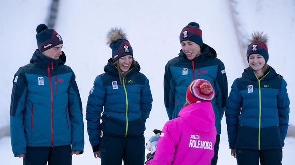 Austrian Ski Jumping pedigree on show in SJ/NC Mixed Team Event