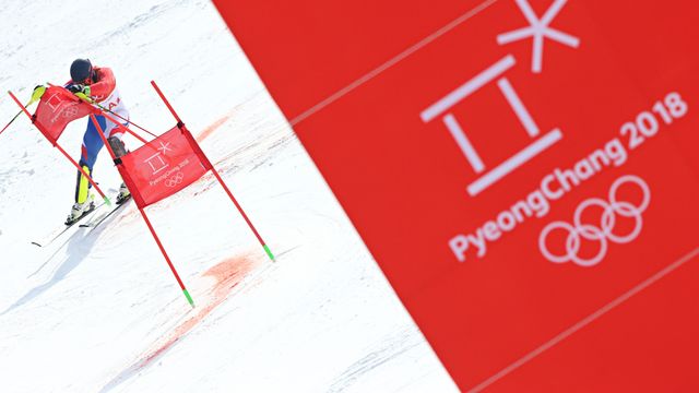 PYEONGCHANG-GUN, SOUTH KOREA - FEBRUARY 24: Alexis Pinturault of France competes during the Alpine Skiing National Team Event at Yongpyong Alpine Centre on February 24, 2018 in Pyeongchang-gun, South Korea. (Photo by Christophe Pallot/Agence Zoom)