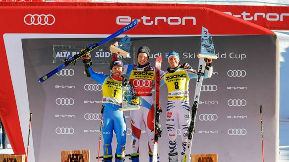 Three firsts in Alta Badia for podium winners