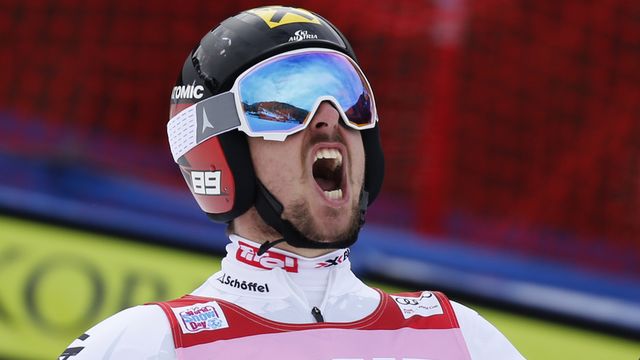 BEAVER CREEK, CO - DECEMBER 03: Marcel Hirscher of Austria takes 1st place during the Audi FIS Alpine Ski World Cup Men's Giant Slalom on December 3, 2017 in Beaver Creek, Colorado. (Photo by Alexis Boichard/Agence Zoom)