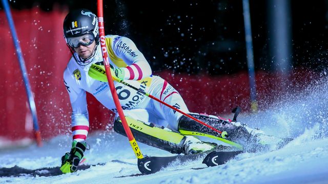 2018 European Cup men's overall winner Johannes Strolz of Austria. ©Agence Zoom