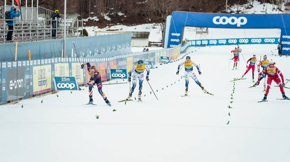 Full speed into the New Year at Tour de Ski's 3rd stage