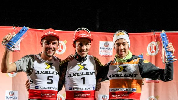 Frenzel returns to winning ways in Oberstdorf