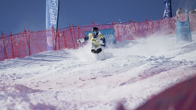 Moguls finals - FIS Freestyle World Cup - Moguls - Alpe d'Huez (FRA) - 2023. Photo: Mateusz Kielpinski (FIS)