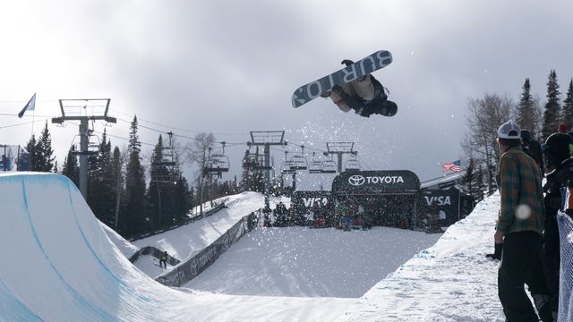 Halfpipe World Cup practice in Snowmass (USA). Photo: Mateusz Kielpinski