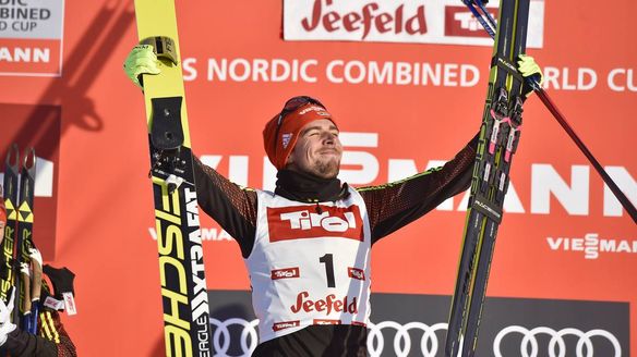 Rydzek stays on top in the Nordic Combined TRIPLE