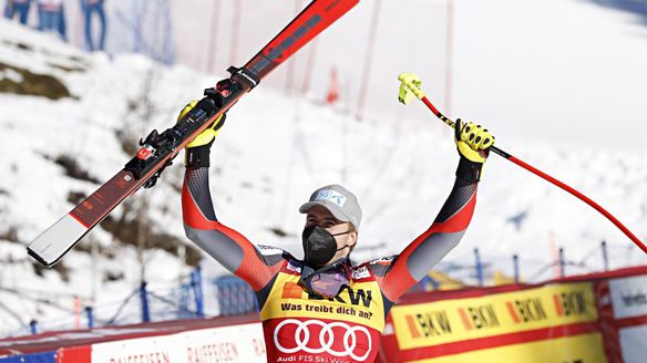 Kilde’s first World Cup victory in Wengen