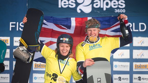 Bankes cashes in to propel GBR to SBX Mixed Team glory in season opener