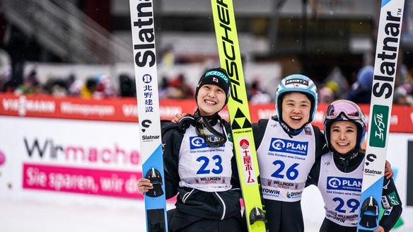 Japanese trio takes it all in Willingen