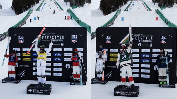 Laffont and Kingsbury open Deer Valley week with wins