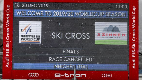 Bad weather prevents SX race to take place in Innichen