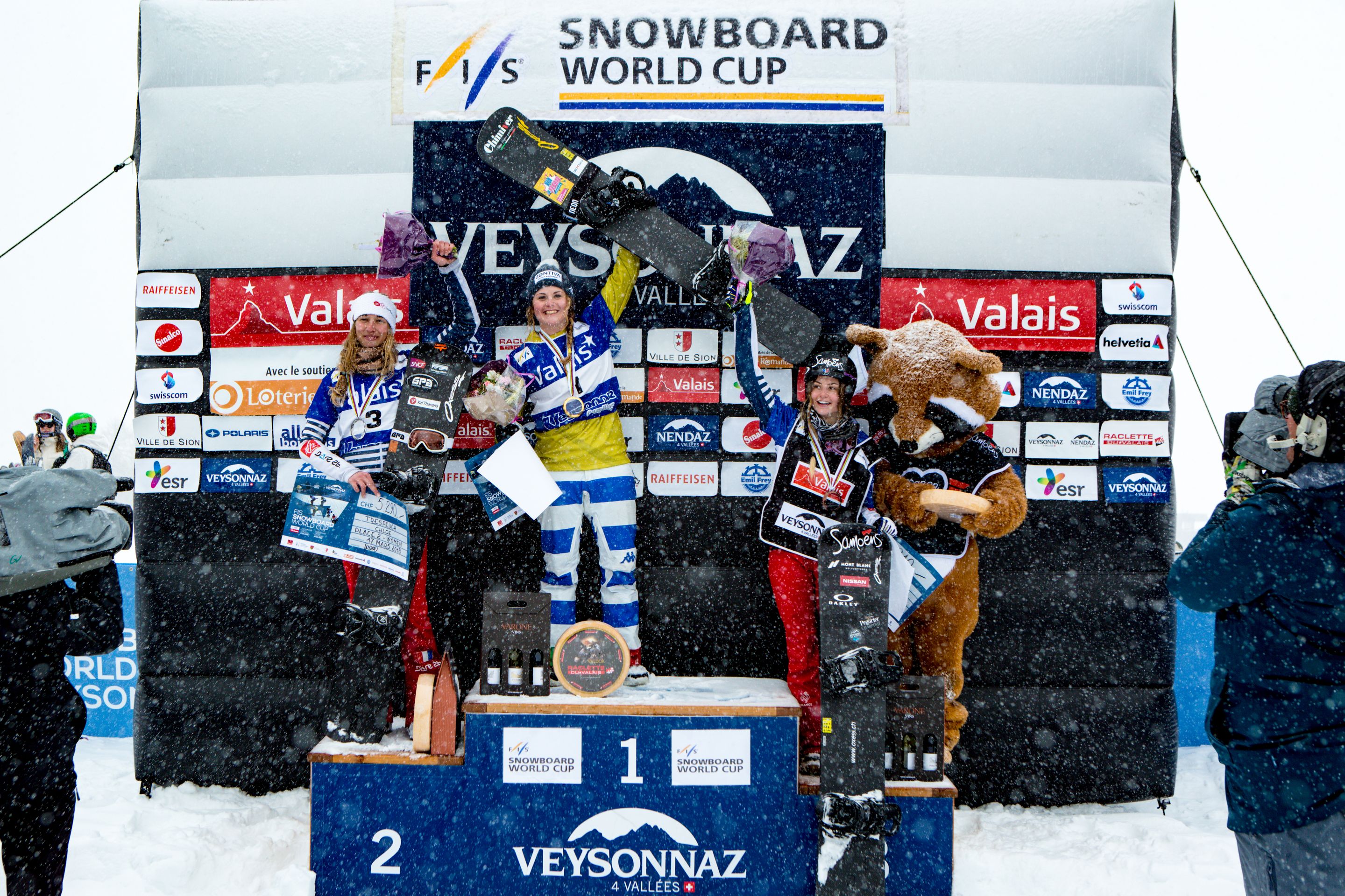 MOIOLI Michela wins the Veysonnaz SBX