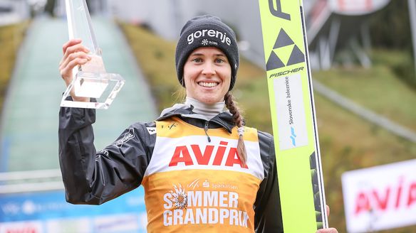 Ursa Bogataj wins final in Klingenthal