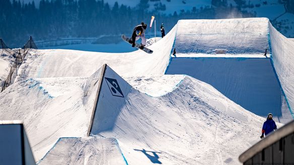 Gasser and Kleveland amongst Laax Open slopestyle faves