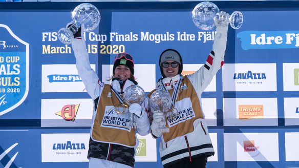 Laffont and Kingsbury awarded with moguls and freestyle globes