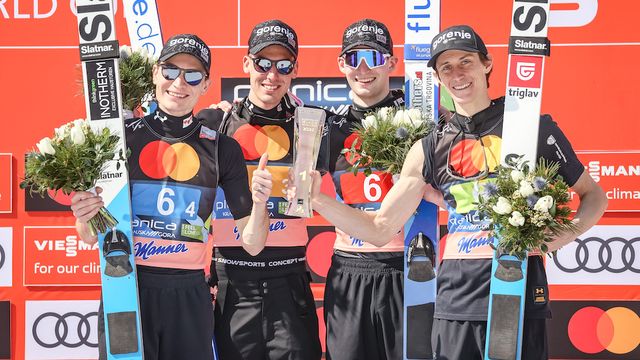 Anze Lanisek, Timi Zajc, Ziga Jelar, Peter Prevc