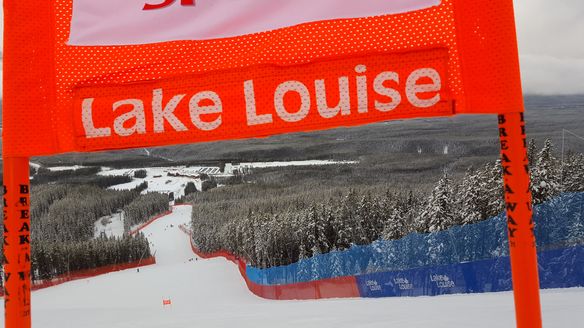The two first training runs cancelled in Lake Louise